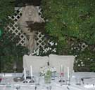 Dinner in the garden